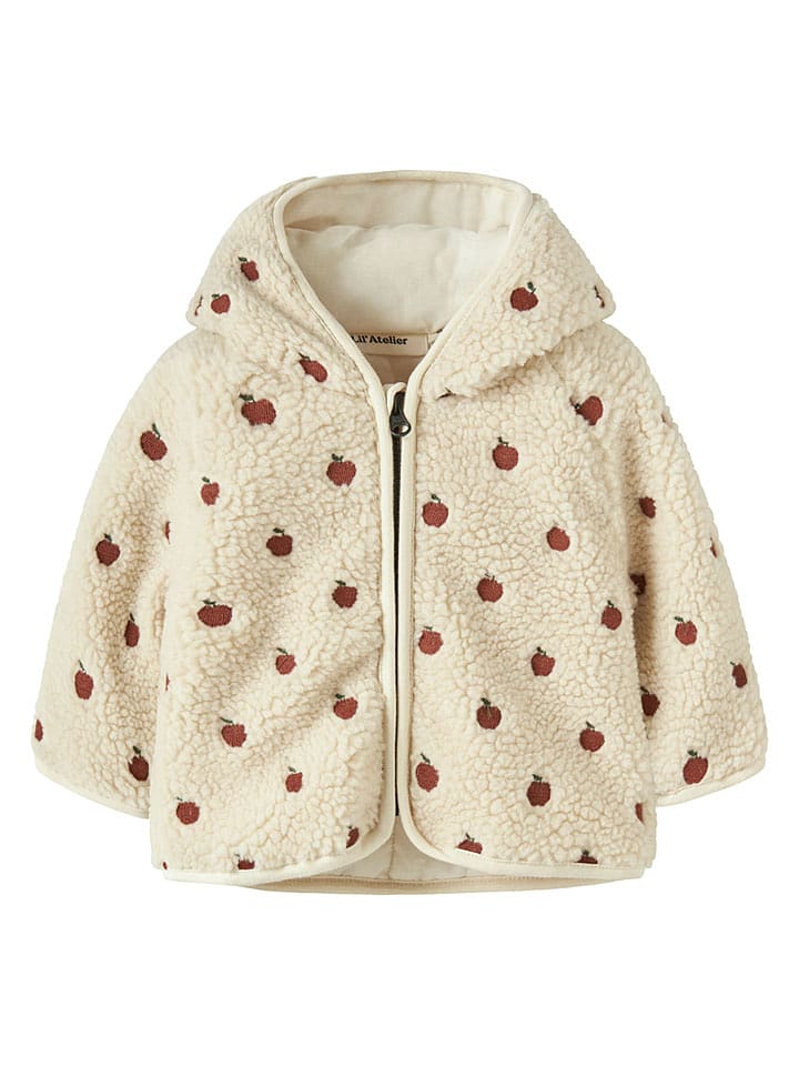 Lil Atelier Fleecejacke "Nalo" in Creme - 86