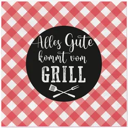 Servietten GRILLEN (BT 33x33 cm) - BT 33x33 cm