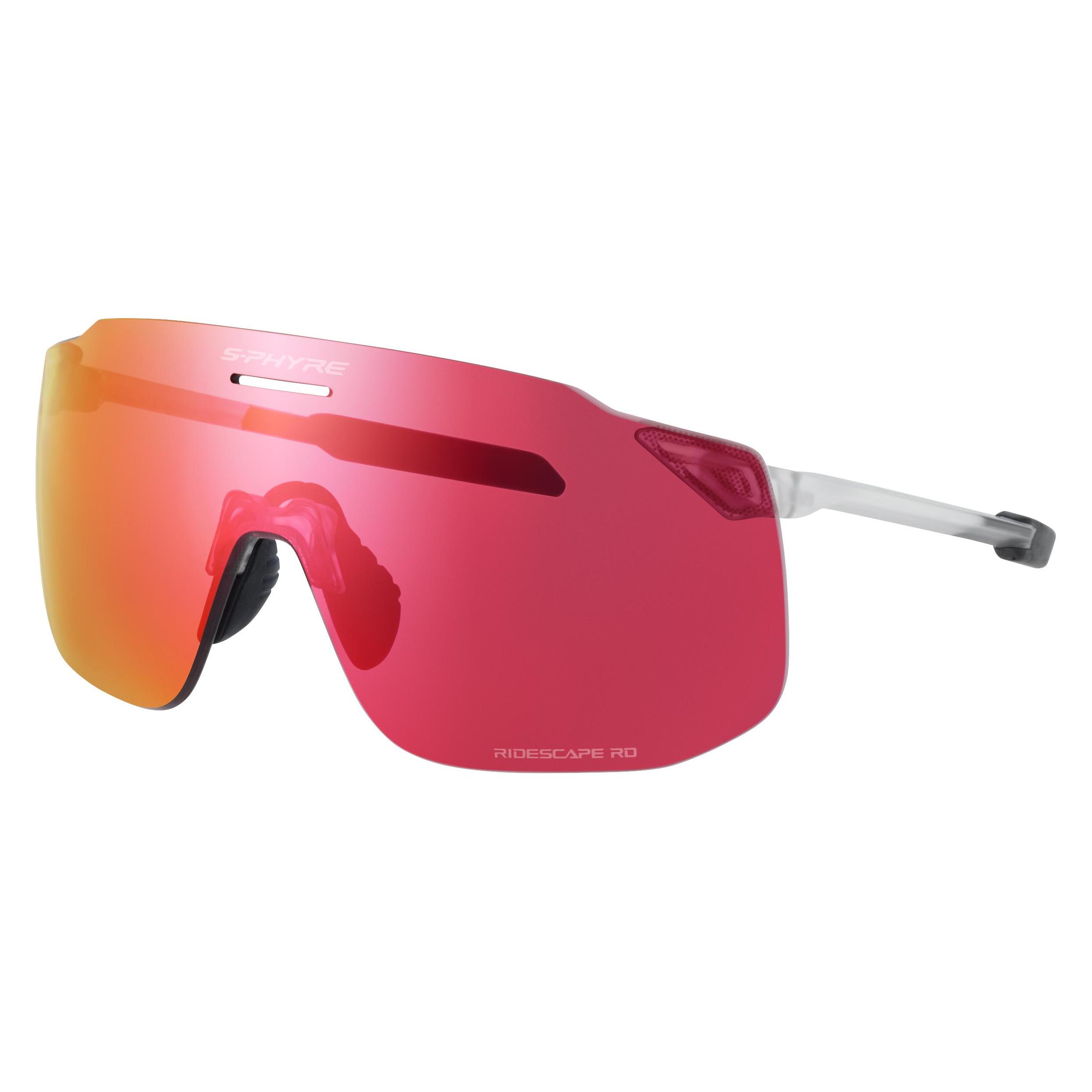 Shimano Unisex Brille S-Phyre SL (Matt crystal, ridescape rd) (ECESPSL2RDW13)