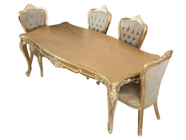 Xlmoebel Esstisch Eleganter Tisch in zeitloser Form für stilvolle Essbereiche, Made in Europa