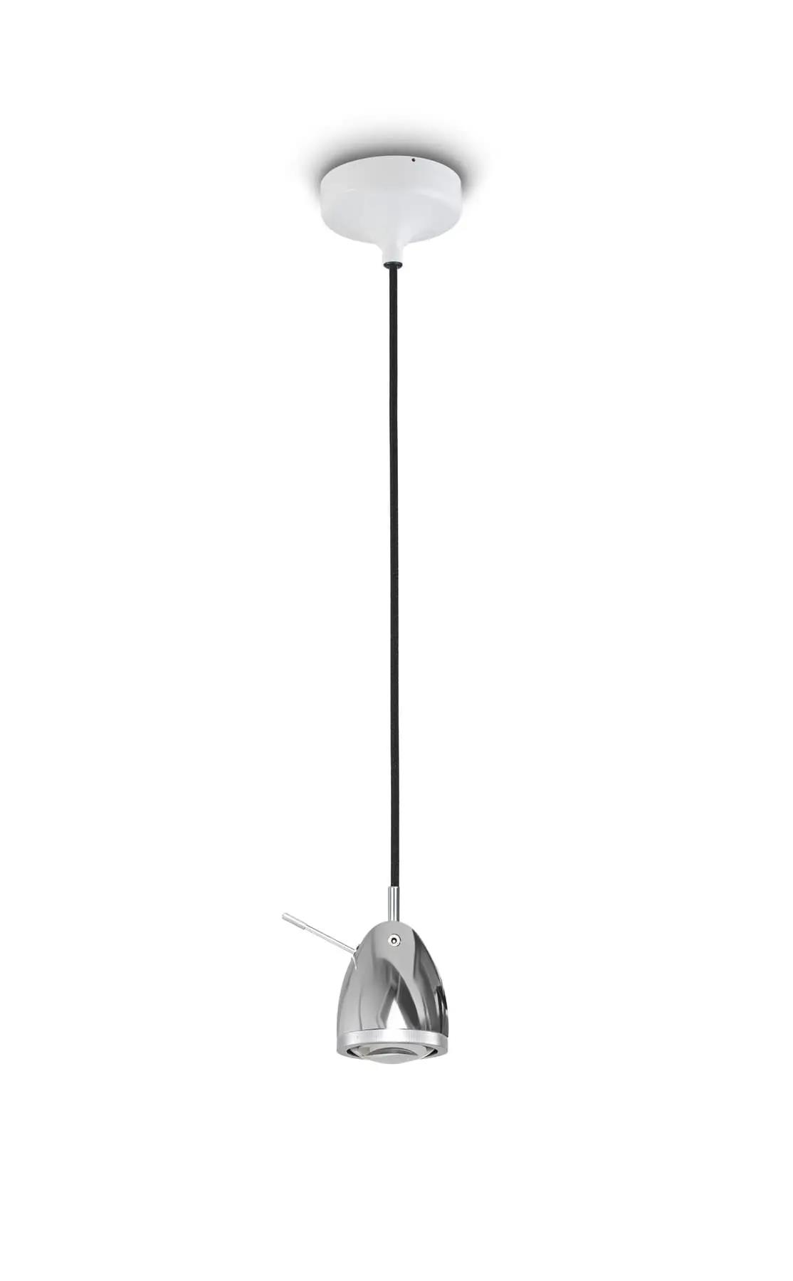 Less´n´more YLUX LED-Pendelleuchte, Aluminium poliert, LED 1 x 18 Watt, Dali Y-WPL-D-KP 4251908545612
