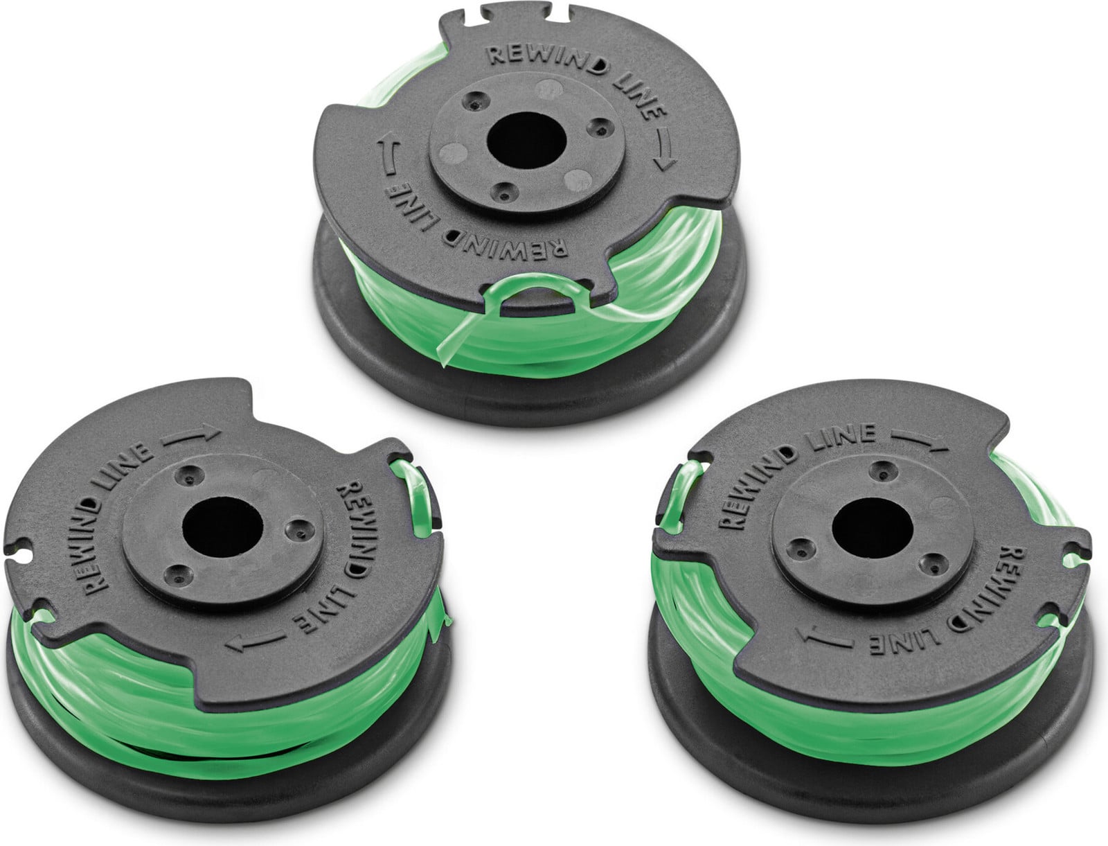 Kärcher LTR 36 BATTERY Spoel voor grastrimmer, 3 stuks, Zwart/Groen, 87 mm, 3,4 m