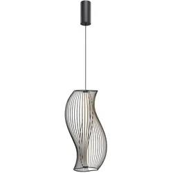 Maytoni Pendelleuchte Shadows of the past Metall Schwarz MOD263PL-L20B3K mit IP 20