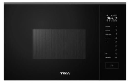 Teka MLEG 820 FI, Integriert, Grill-Mikrowelle, 20 l, Eingebautes Display, Touchsteuerung, Schwarz