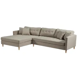 Ebuy24, Sofa + Bettsofa, Chaiselongsofa Marino Deluxe (Ecksofa)