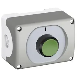 ABB MEP1-1001 Gehäusekombi.1-fach grün, Beschrift:I, 1 Taste flach, tastend CombiLine-Modular 2.Generation 1SFA611811R1001