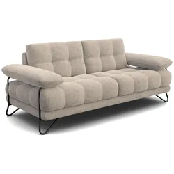 SOFA BUBBARA 2,5-Sitzer, beige