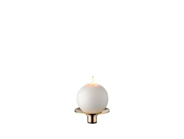 LIND DNA Bougeoir Curve gold, tray