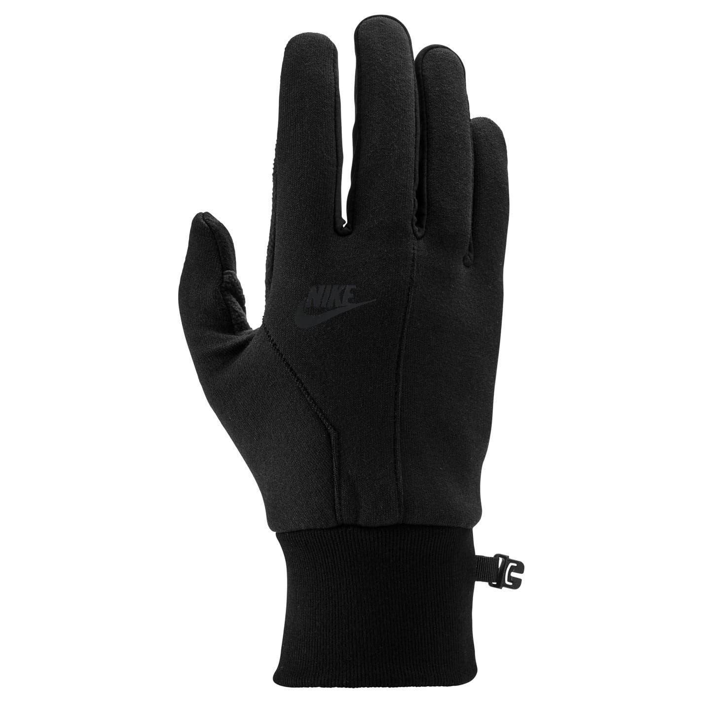 Nike Unisex Volwassen Fleece Therma-Fit Handschoenen (Zwart)