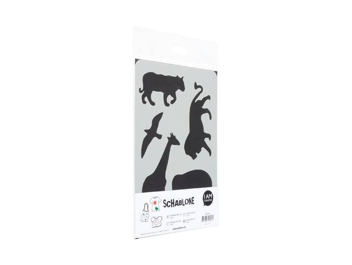 I AM Creative Schablone Kids Safari A5