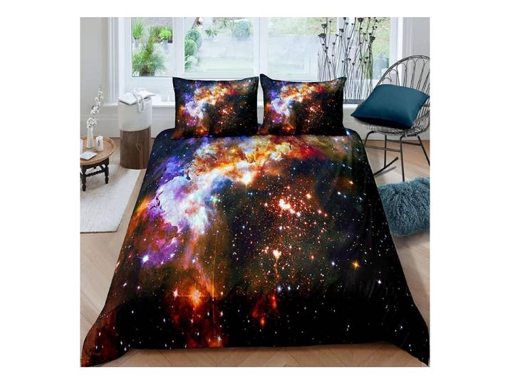 LuxusKollektion Kinderbettwäsche Bettwäsche Sternenklarer Himmel 135x200 2tlg