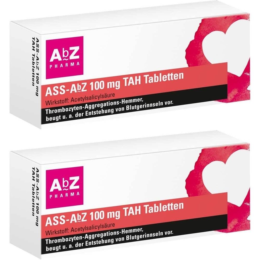 ASS AbZ 100 mg TAH Tabletten 2x 2x100 St