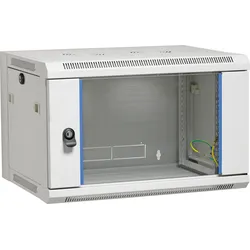 EFB 691712FGR1 - 19" Wandgehäuse, 12HE, Tiefe 450 mm, Flat Pack