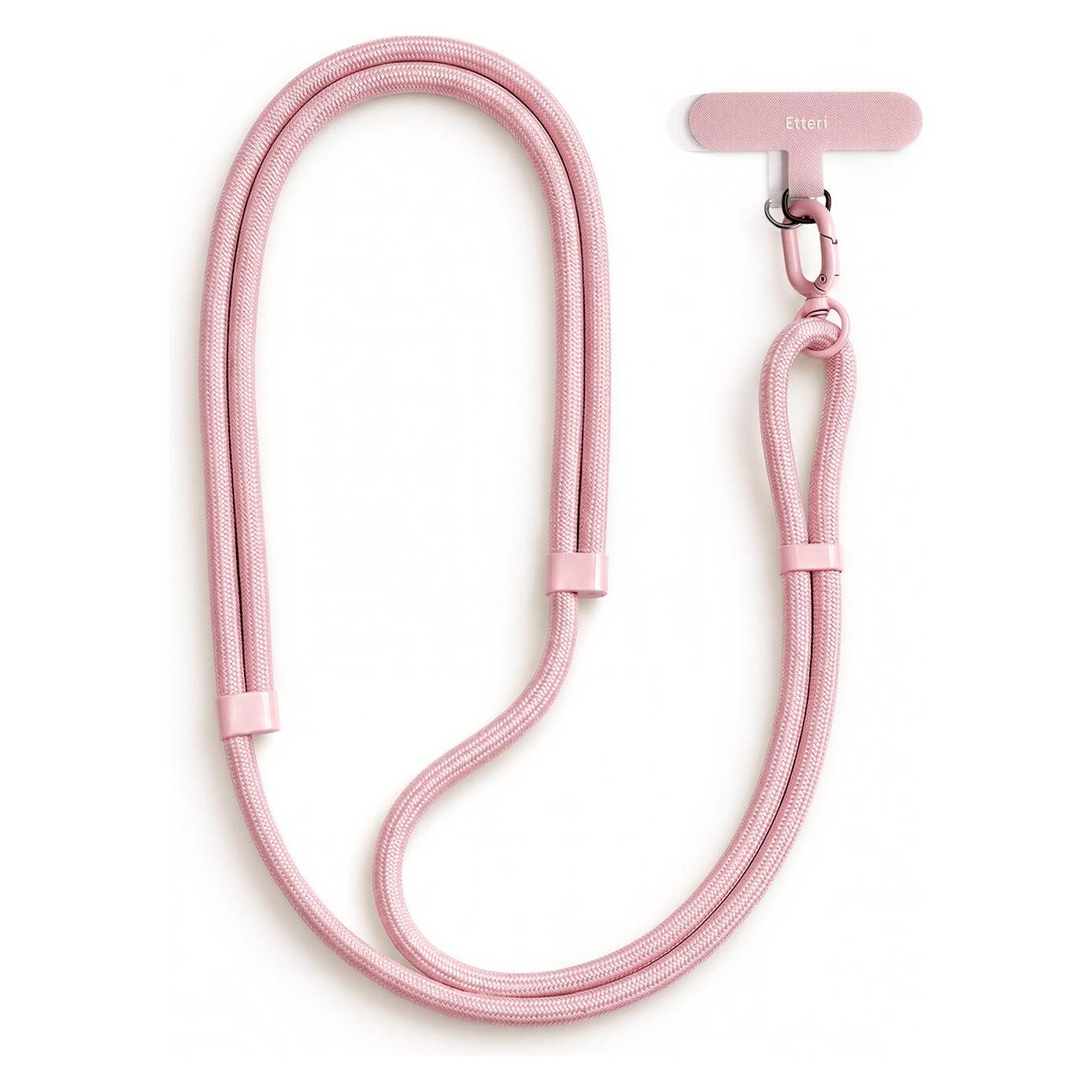Etteri universal neck lanyard for phones light pink (GSM277139)