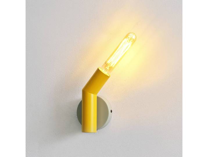 OSRAM Wandleuchte Decor Straw, dimmbar, alu / grau / zink, für Wohn- / Esszimmer, Metall, Modern