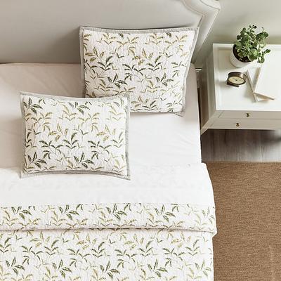 Henrietta Floral Quilted Sham - Euro - Ballard Designs