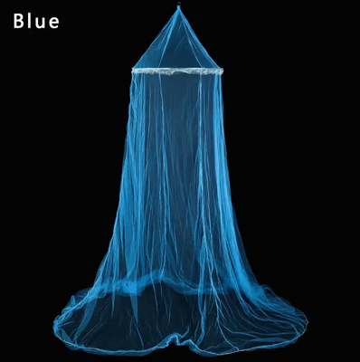 Inspire Curations Princess Mosquito Net Bed Canopy Breathable Dome Insect Protection blue