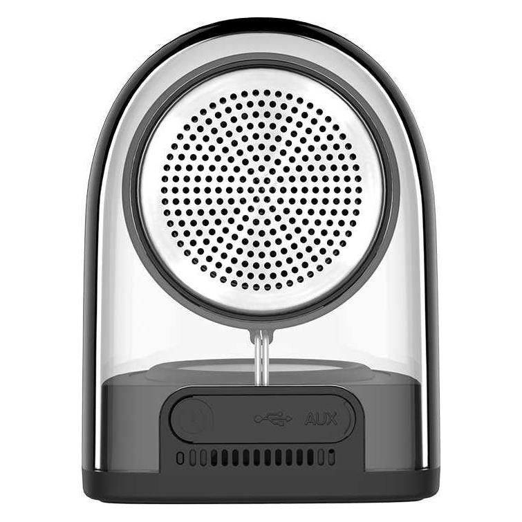 Devia Crystal series TWS speaker with silicon case (2pcs) juodas (10 h) (2390243)