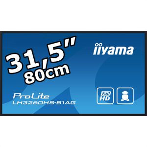 Iiyama Digital-Signage ProLite LH3260HS-B1AG, 31,5 Zoll, Full HD 1920 x 1080 Pixel, 500 cd/m², 24/7 Betriebszeit