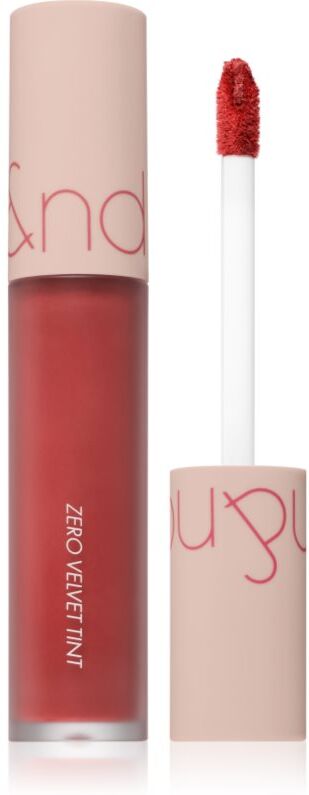 rom&nd Zero Velvet Tint creamy lipstick with matt effect shade #16 Burny Nude 5,5 g