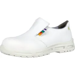 Sicherheitshalbschuhe S3 "BRICE XXTM WHITE LOW" ESD WELLMAXX - 42 - Weiß