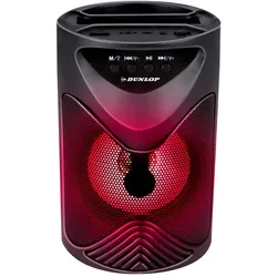 Dunlop TWS Bluetooth Lautsprecher USB 5W 12x12x18cm, Bluetooth Lautsprecher, Schwarz, Weiss