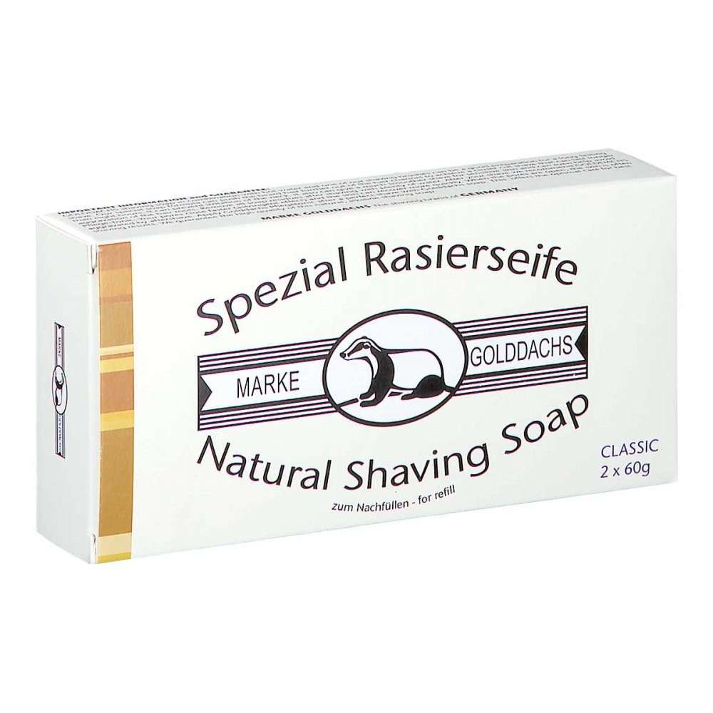 PFEILRINGWERK PRODUKTIONS GmbH Rasierseife Classic 2er Pack Golddachs 10192302