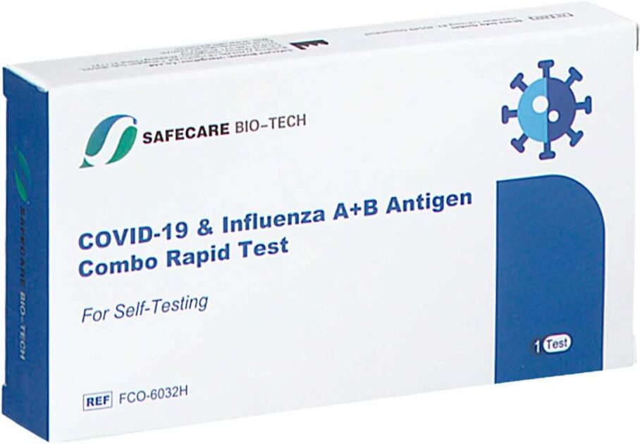 Safecare Covid-19 & Influenza A/B Kombi-Selbsttest Nase 1stk