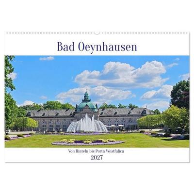 Bad Oeynhausen - Von Rinteln bis Porta Westfalica (Wandkalender 2027 DIN A2 quer), CALVENDO Monatskalender