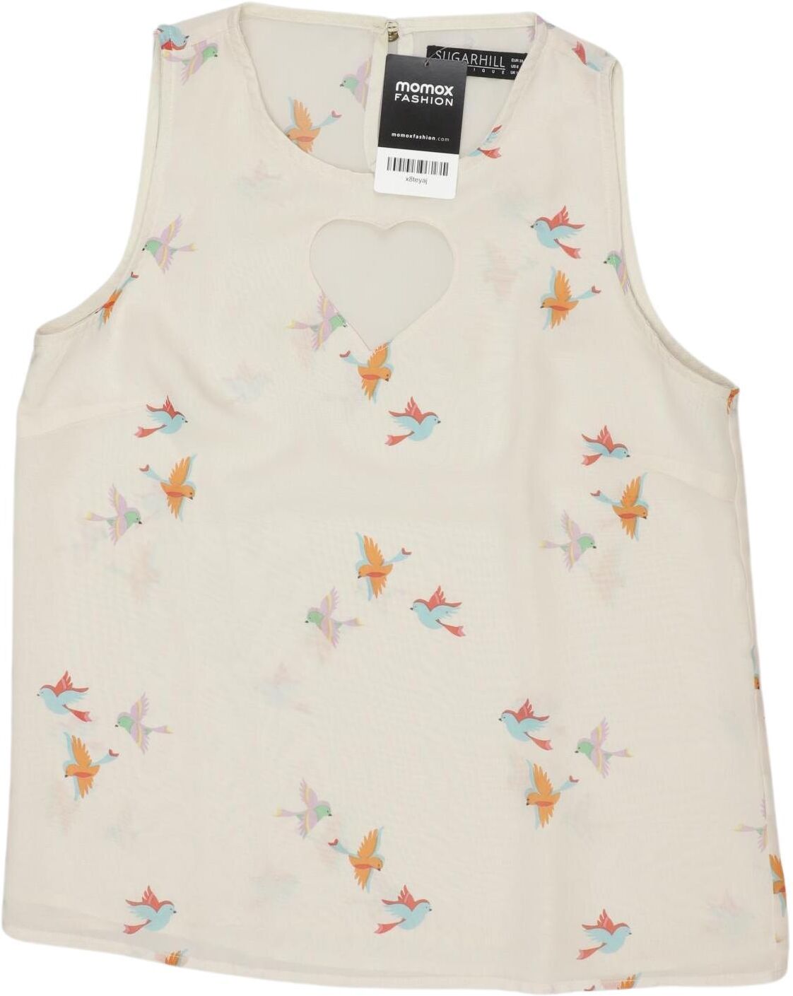 Sugarhill Damen Top, Beige, Gr. EU 38, Synthetik - Second Hand