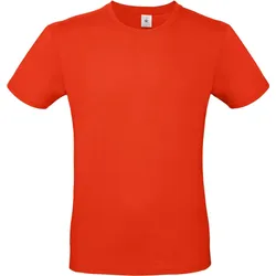 B&C Herren T-Shirt #E150 TU01T fire red 3XL