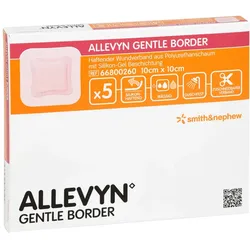 Allevyn Gentle Border 10x10 cm Schaumver 5 St
