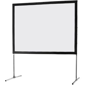 Celexon Beamer-Leinwand Faltrahmen Mobil Expert, 120 Zoll, 244 x 183 cm, Format 4:3, Frontprojektion