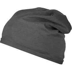 Beanie "MB7113" Bio-Baumwolle - black-heather