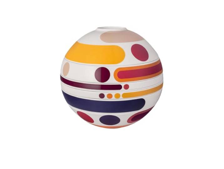 Villeroy & Boch - La Boule Miami\, ensemble de vaisselle de 7 pièces pour deux personnes\, porcelaine Premium\, résistant au lave-vaisselle\, convient au four à micro-ondes\, multicolore