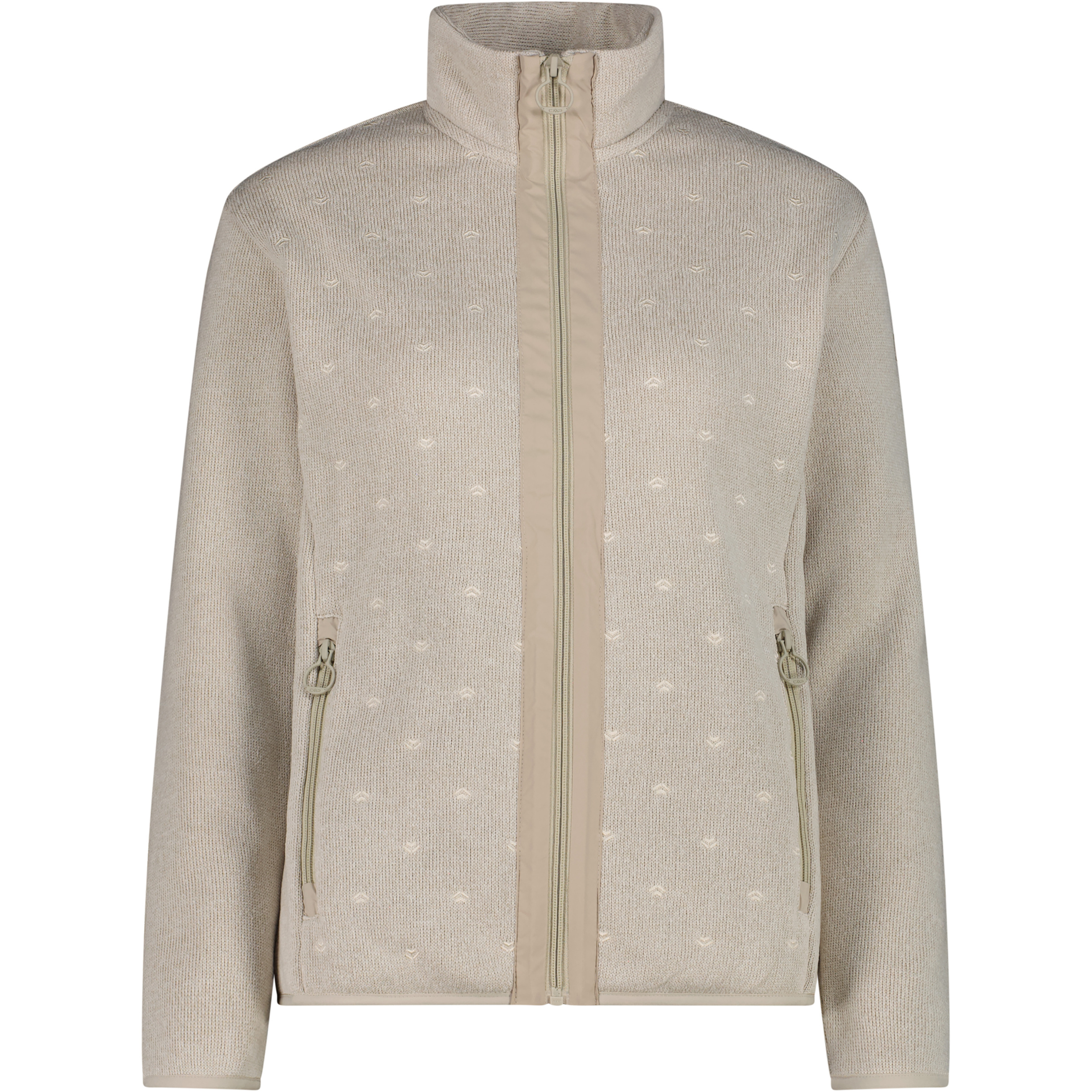 CMP Damen Fleecejacke beige Größe XXS Lifestyle