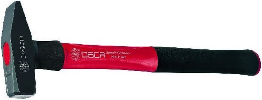 OSCA Schlosserhammer mit 3K-Stiel, Gewicht ohne Stiel: 300 g (2100/300G)