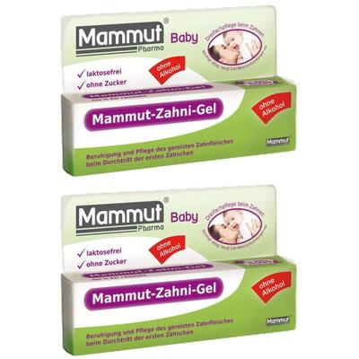 2x Mammut Baby Zahni Gel 2x10 ml