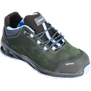 Base Sicherheitsschuhe K-Road, S3, Halbschuhe, Aluminiumkappe, Nubukleder, Gr. 43