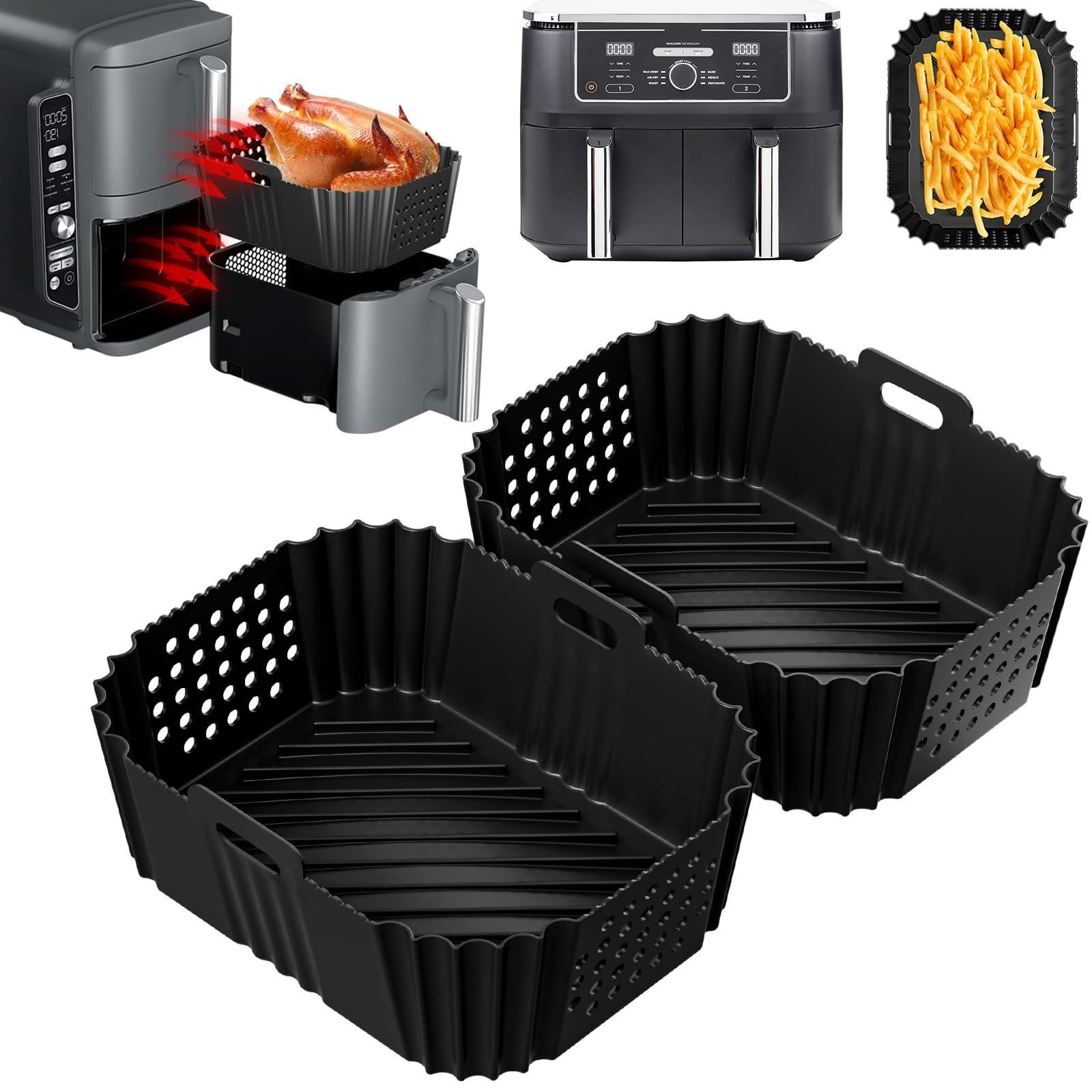 Silicone Air Fryer Liners geschikt voor Ninja en Tower