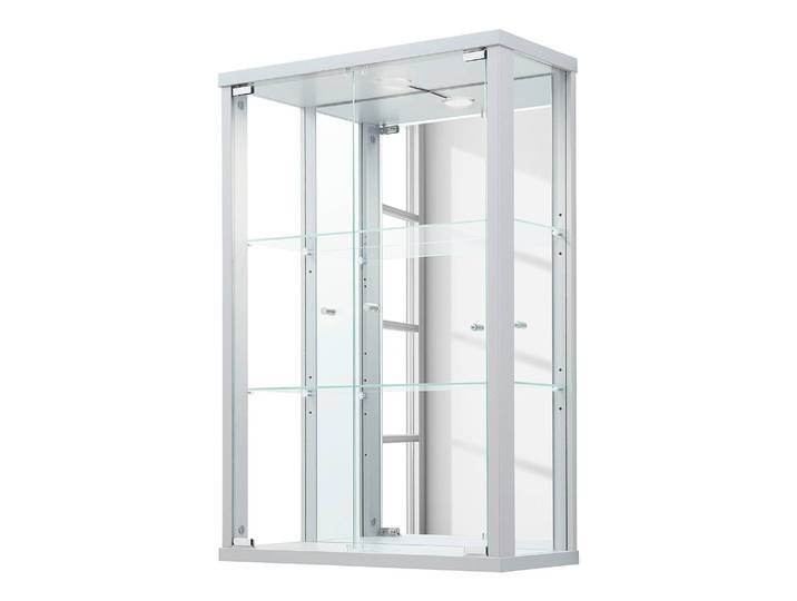 Vitrine murale II 56 x 82 x 25cm Argenté/Argenté