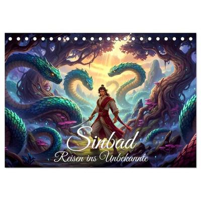 Sinbad – Reisen ins Unbekannte (Tischkalender 2027 DIN A5 quer), CALVENDO Monatskalender