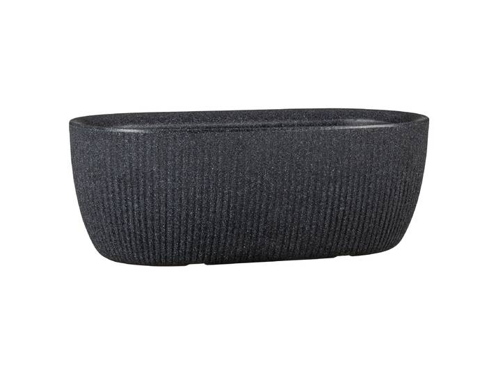 Vase à plantes 46/274 Ø 17cm Noir/Noir