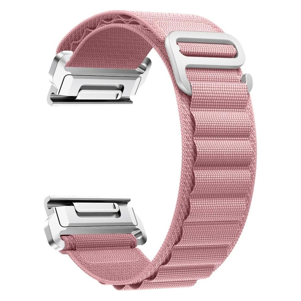 Beline Strap High Mountain Loop Watch for Garmin CarbonEdition/ApproachS7047mm/DescentG1Solar pink (22 mm, Nylon) (Beli04235)