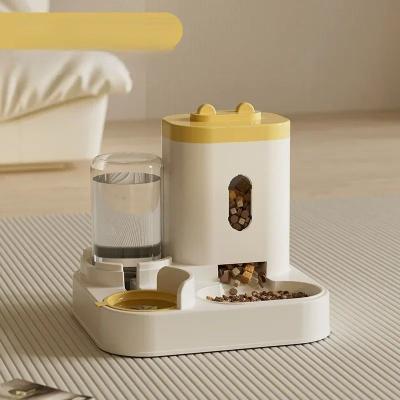 Uplift Essentials Professional 2 in 1 Automatic Pet Feeder & Water Fountain gold