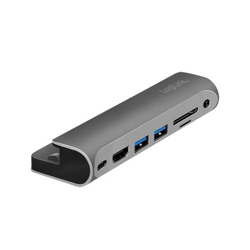 LogiLink USB-C Dockingstation UA0385 Passend für Marke Dockingstations: Apple USB-C Power Delivery