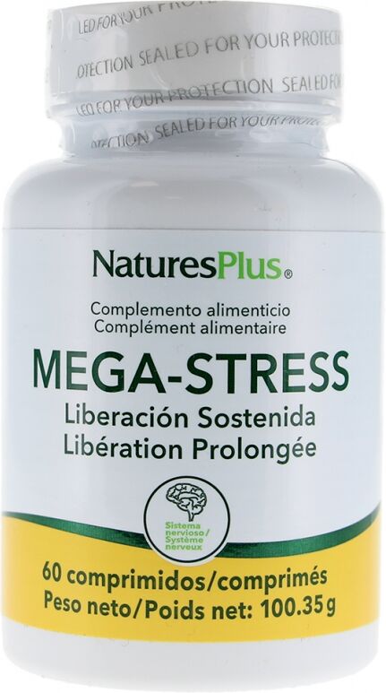 Natures Plus Mega-Stress 60 Tablets