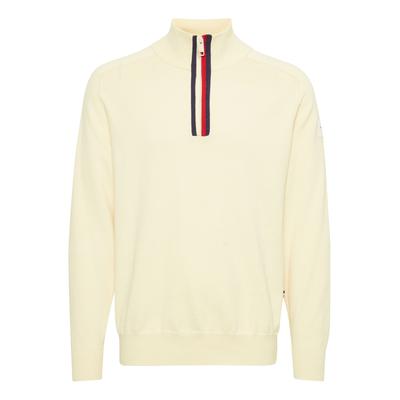 Troyer FQ1924 "Troyer FQKyle", Herren, Gr. 3XL, weiß (cloud dancer), Obermaterial: 87% Baumwolle CO. 13% Polyester PES., Pullover Troyer