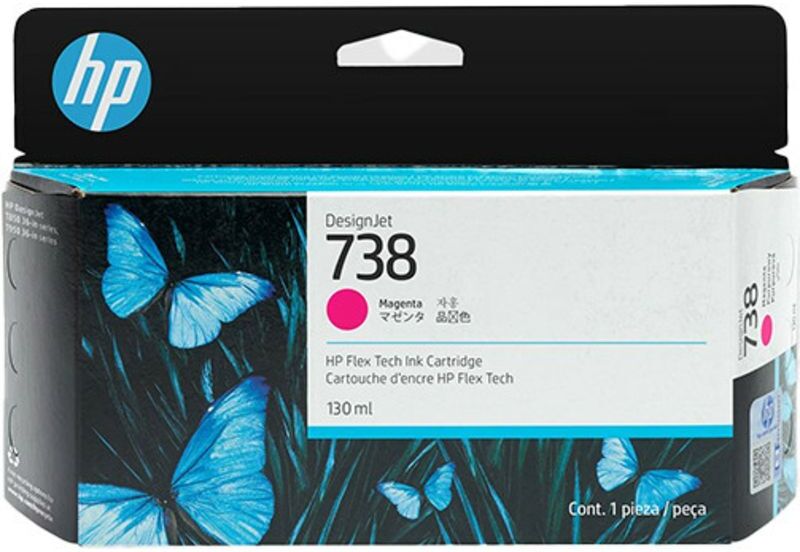 HP 738 (498N6A) - Magenta - Druckerpatrone