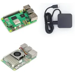 Berrybase Raspberry Pi 5, 8GB RAM, Active Cooler Kit, Entwicklungsboard + Kit